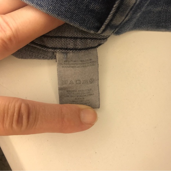 Free People stretchy dark blue denim mini paneled zipper skirt - Picture 13 of 13